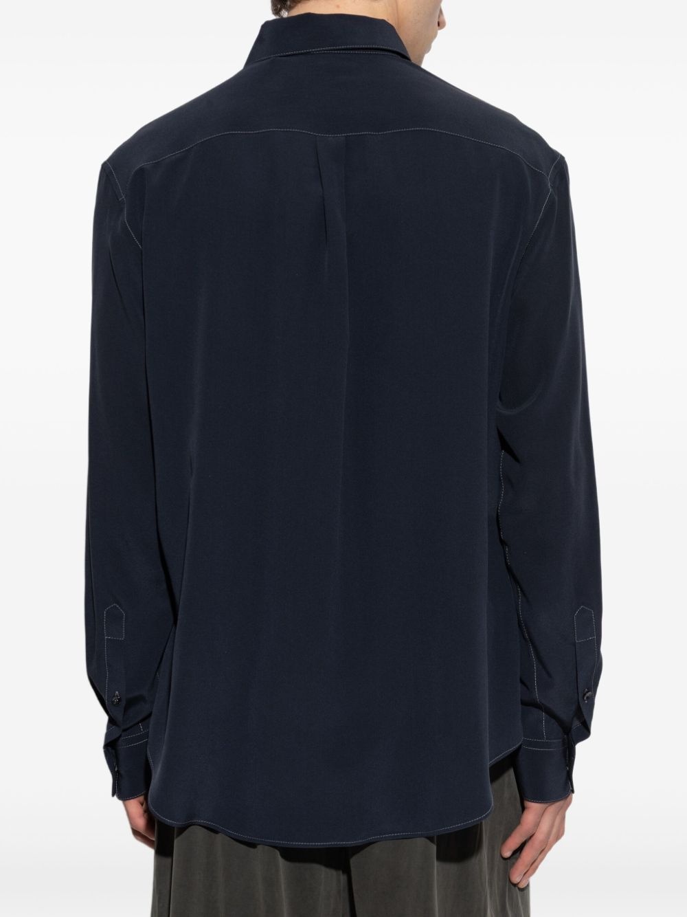 silk shirt - 4