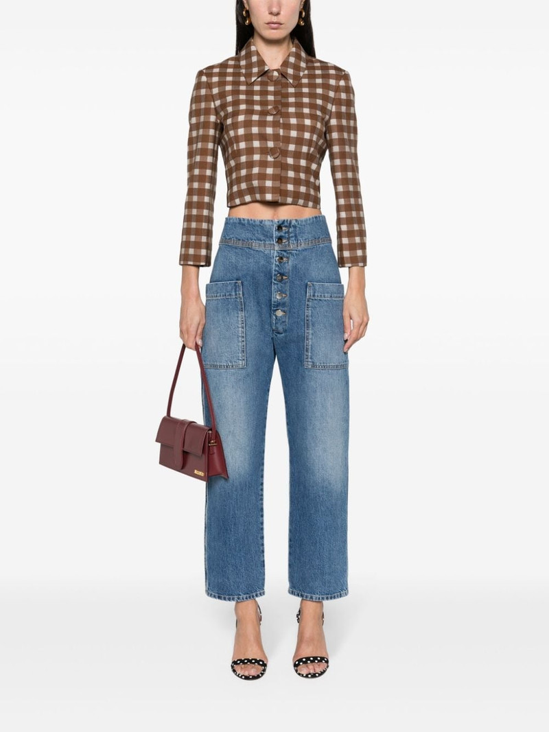 Plan C high-rise boyfriend jeans outlook