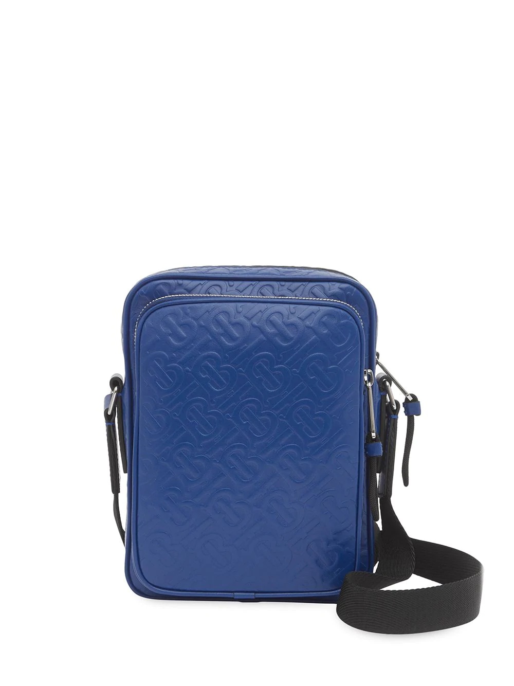 Monogram-embossed messenger bag - 1