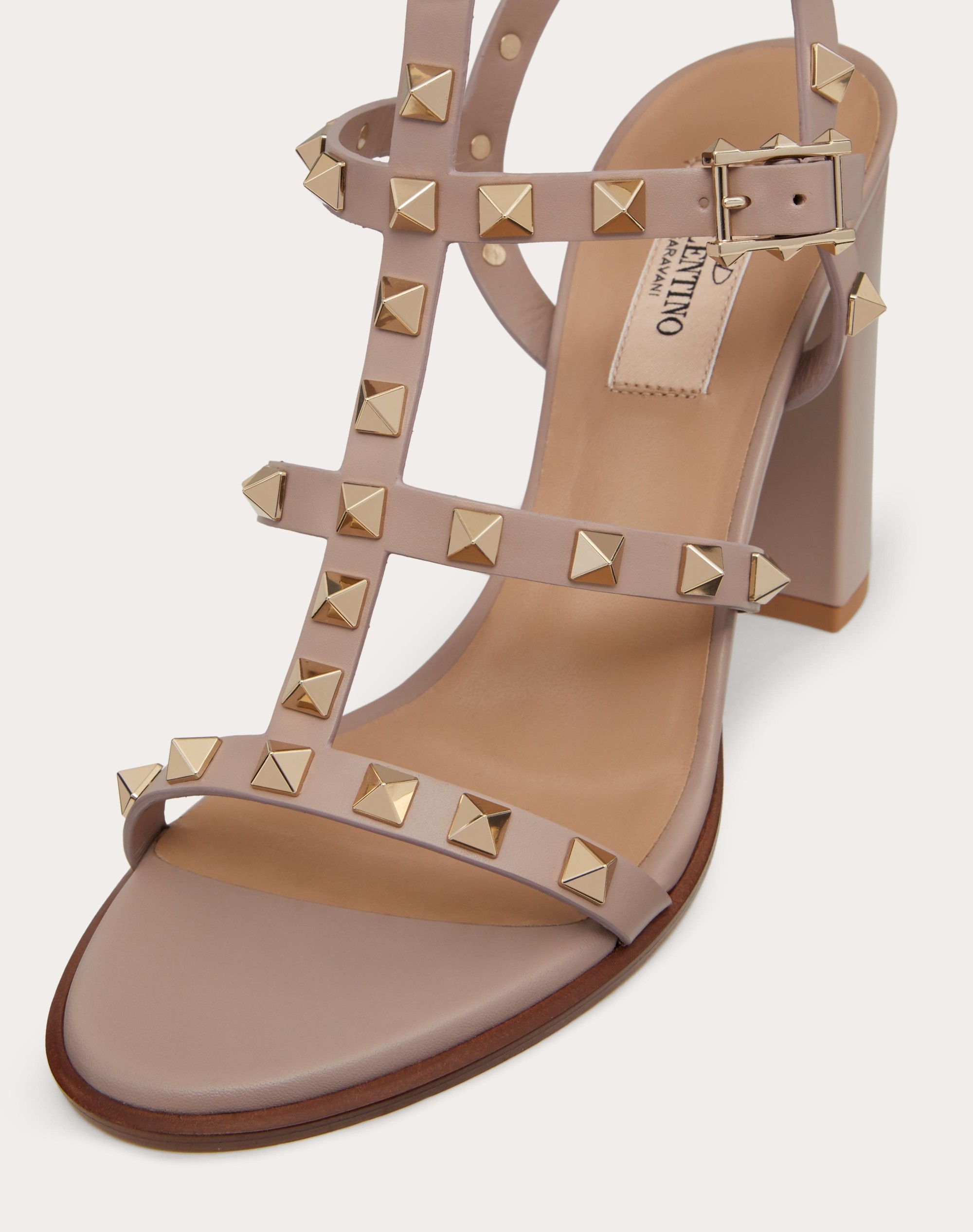 ROCKSTUD ANKLE STRAP SANDAL 90 MM - 5