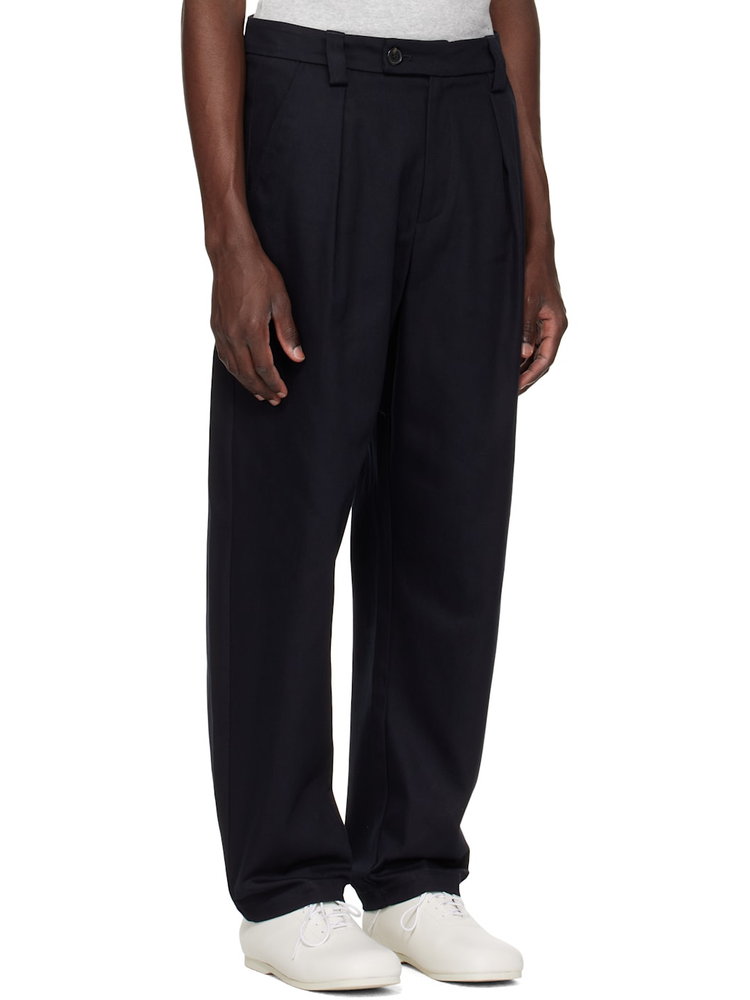 Black Renato Trousers - 2
