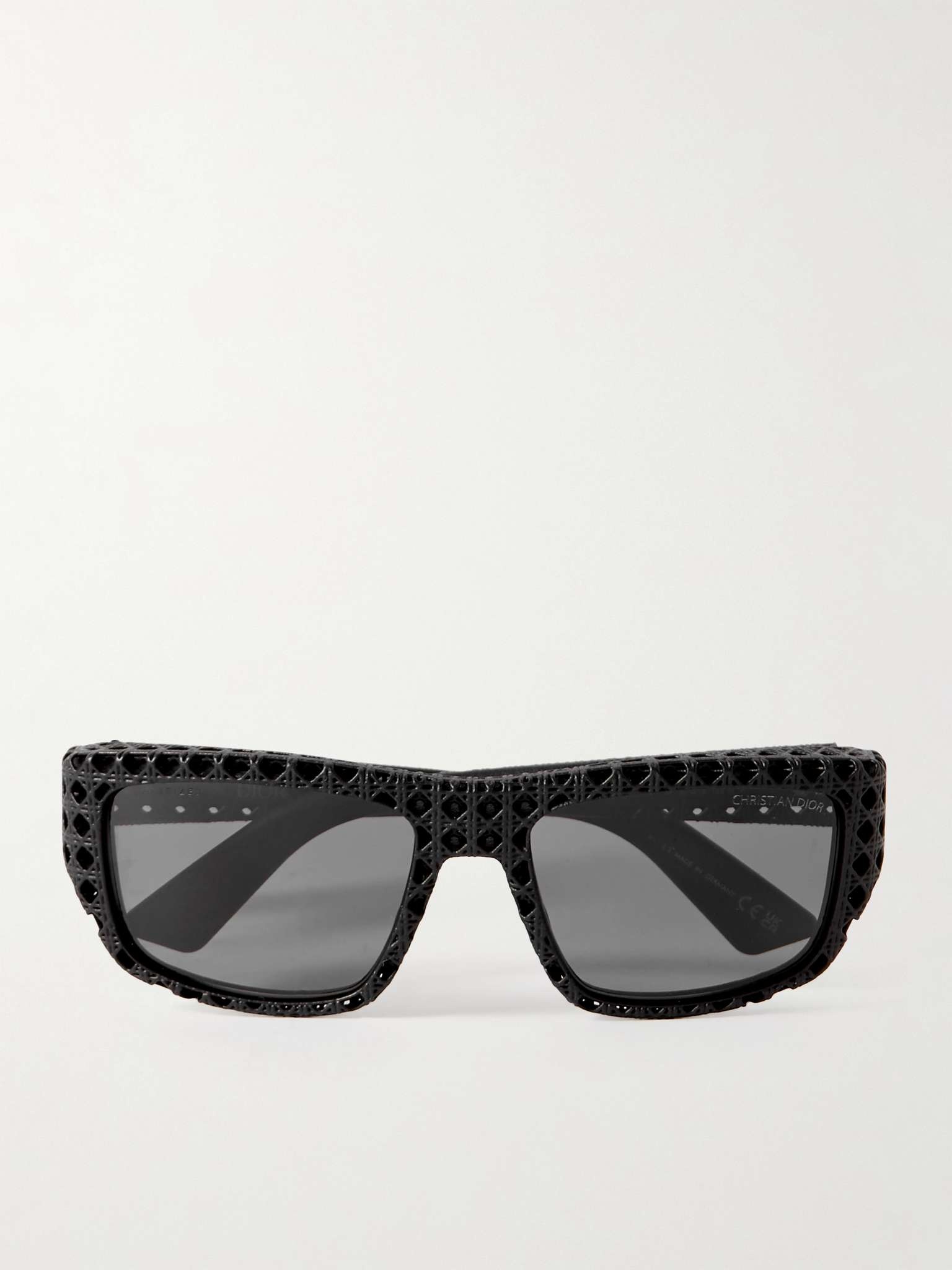 Dior3D S1I Square-Frame Textured-Acetate Sunglasses - 1