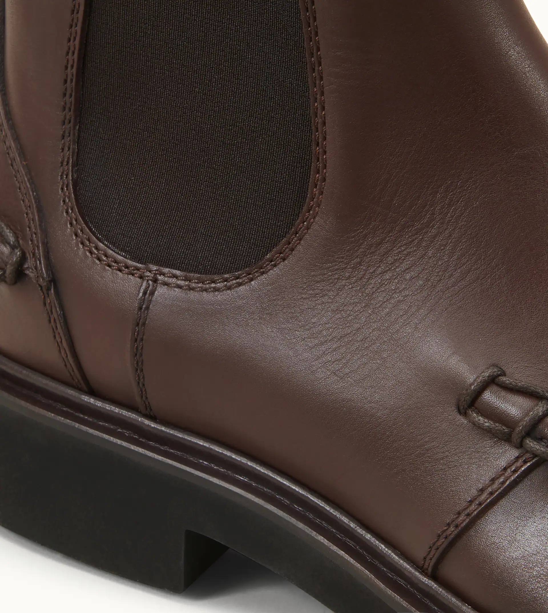 CLINT ANKLE BOOTS IN LEATHER - BROWN - 6