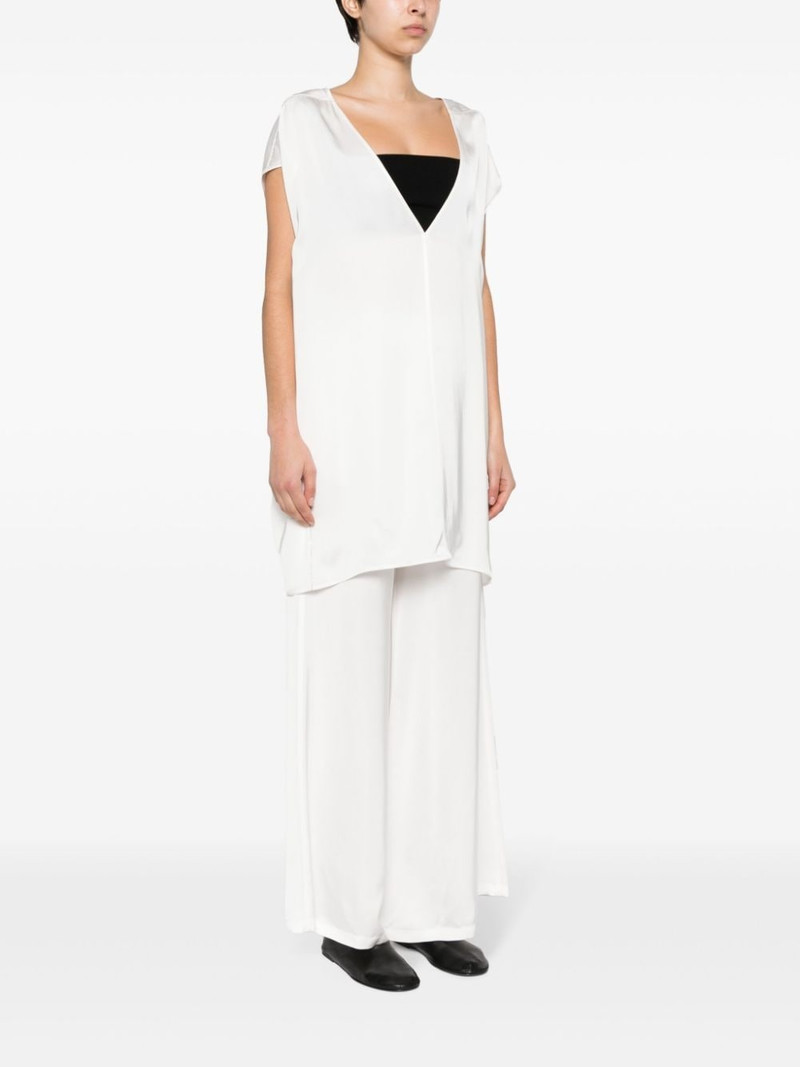 sleeveless satin tunic 3