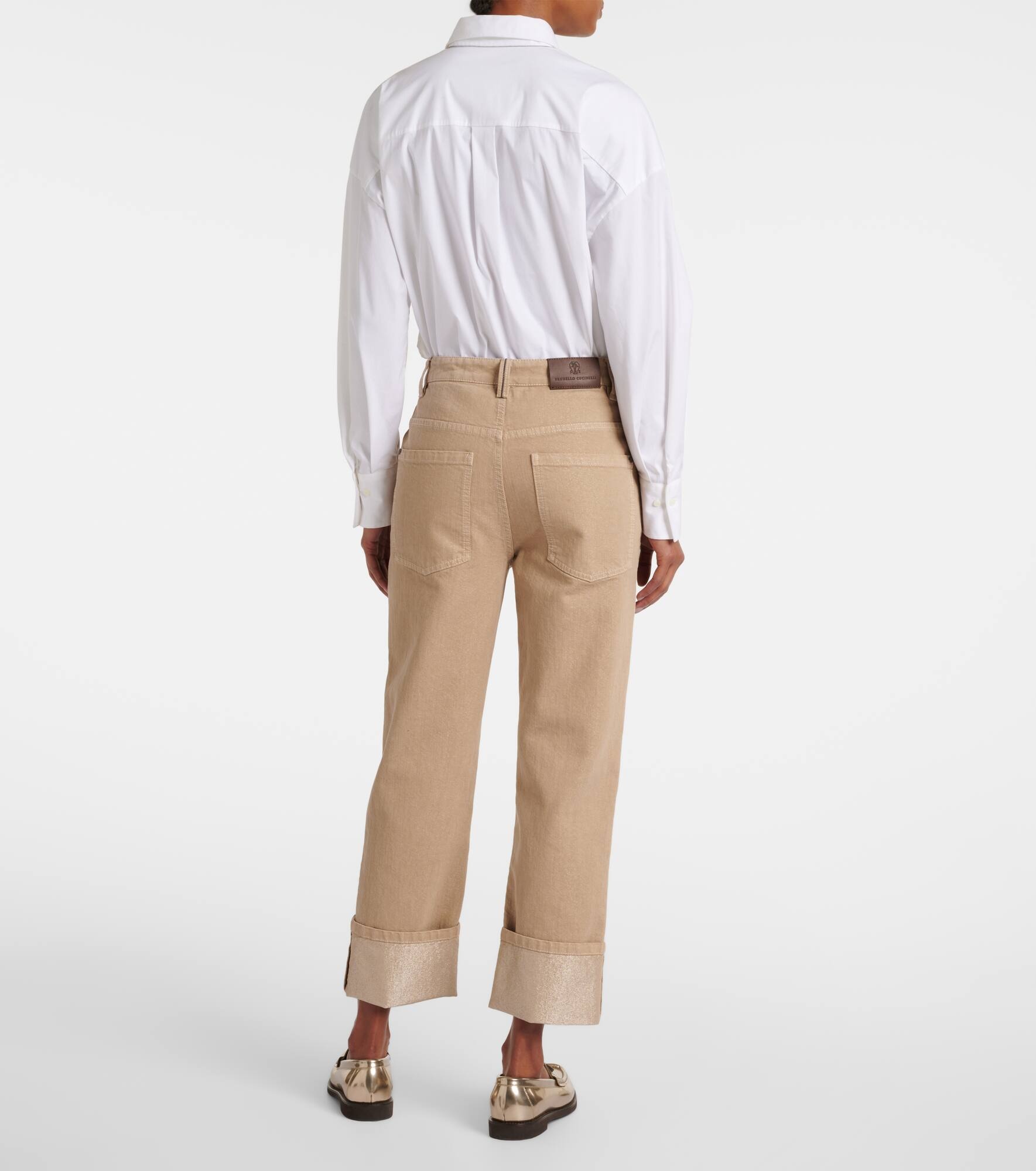 Mid-rise straight jeans - 3