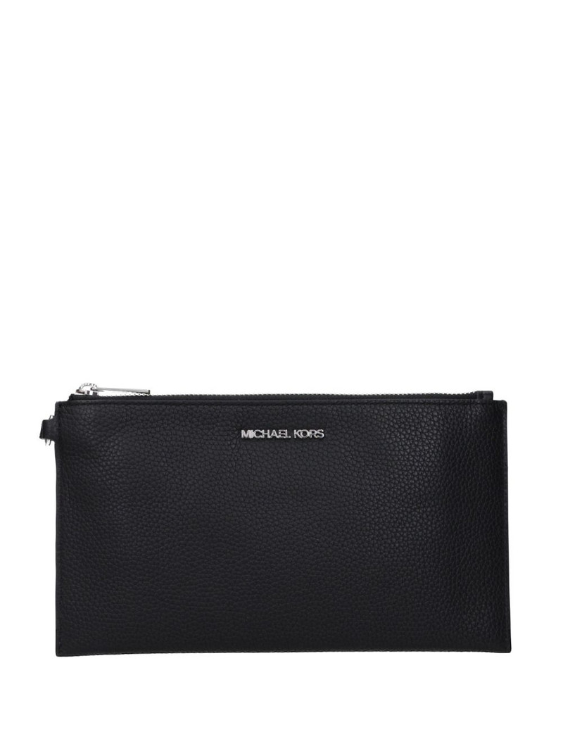 pebbled clutch bag 1