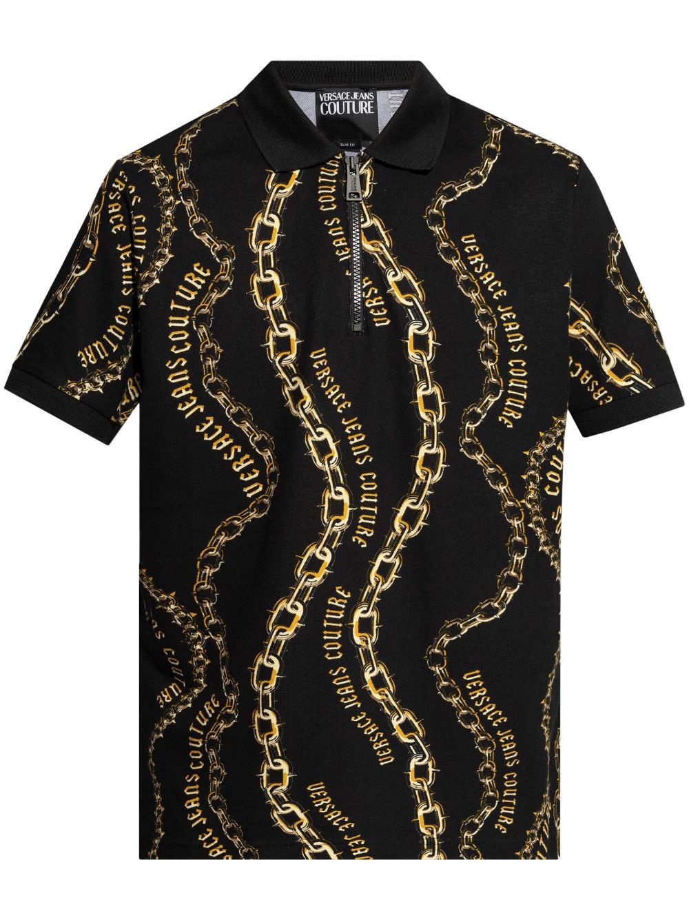 Chain Couture polo shirt - 1