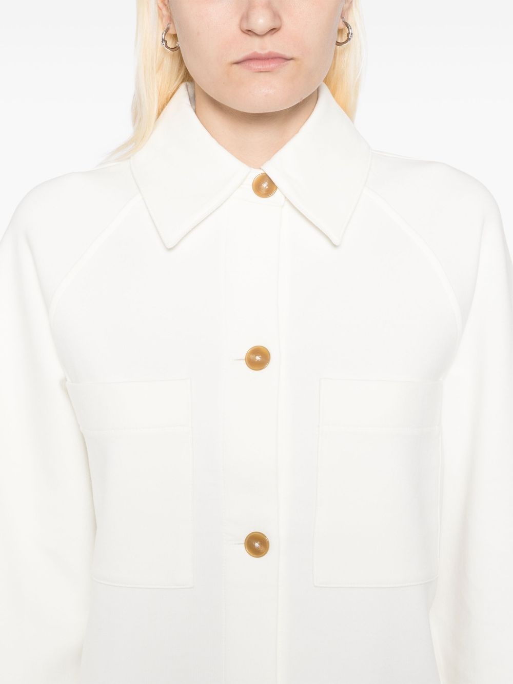 button-up shirt jacket - 5