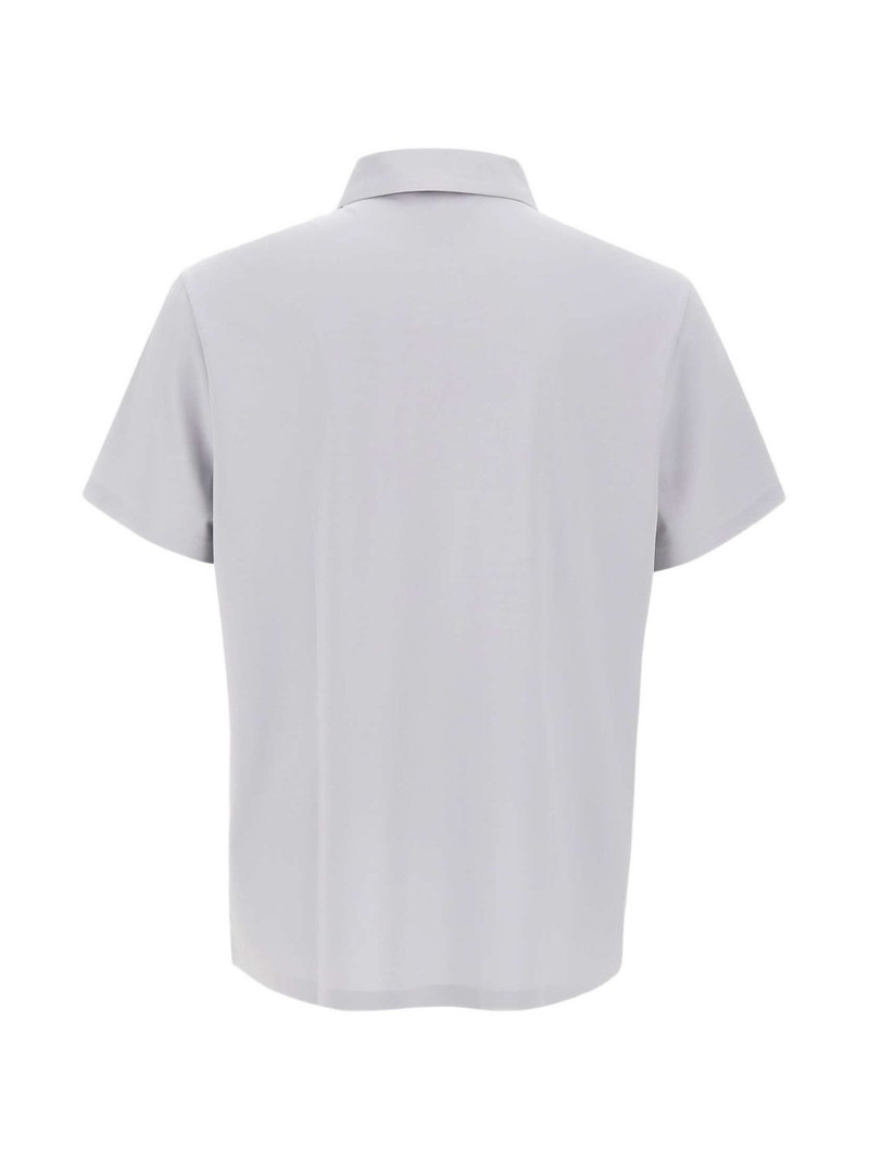 LACOSTE logo-patch polo shirt outlook