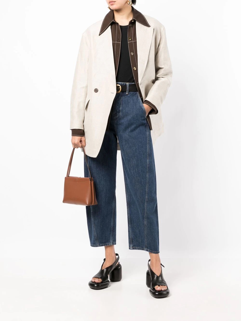 Akerman voluminous leg jeans - 2
