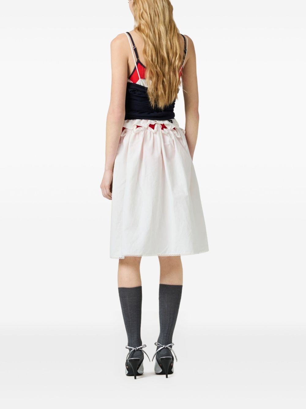 logo-print dress - 3