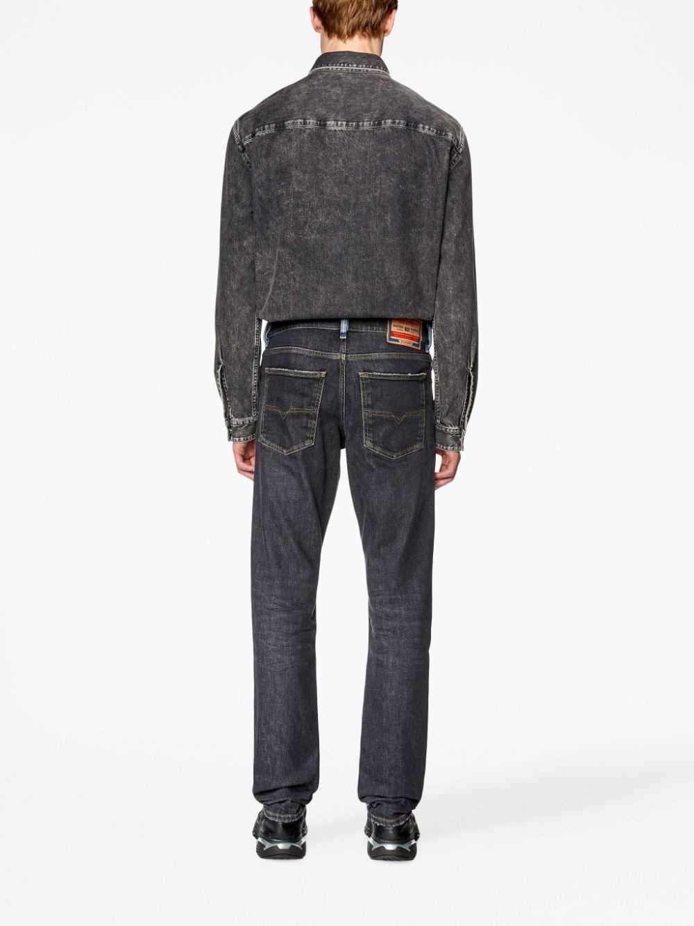 1995 D-Sark mid-rise straight-leg jeans - 3