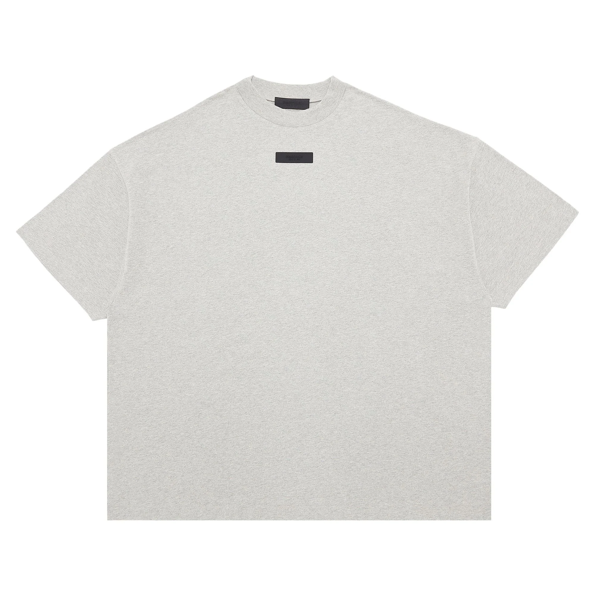 Fear of God Essentials Short-Sleeve Tee 'Dark Heather Oatmeal' - 1