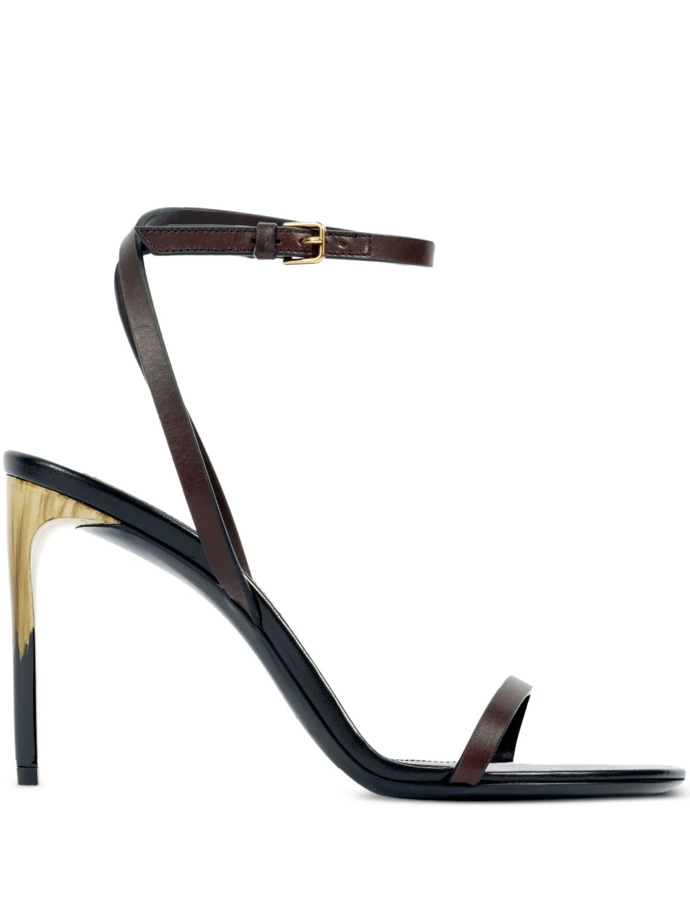 ankle-strap heeled sandals - 1