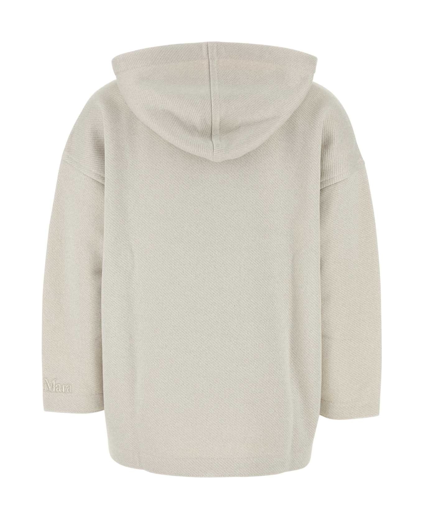 Grey Cotton Blend Rally Sweatshirt - 2
