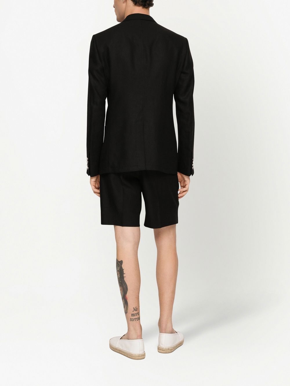 straight-leg tailored shorts - 4