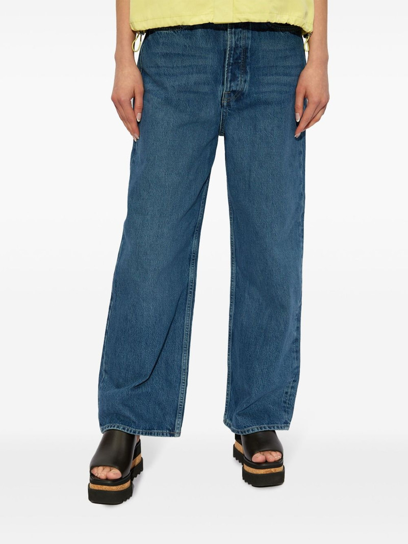 organic cotton straight-leg jeans 3