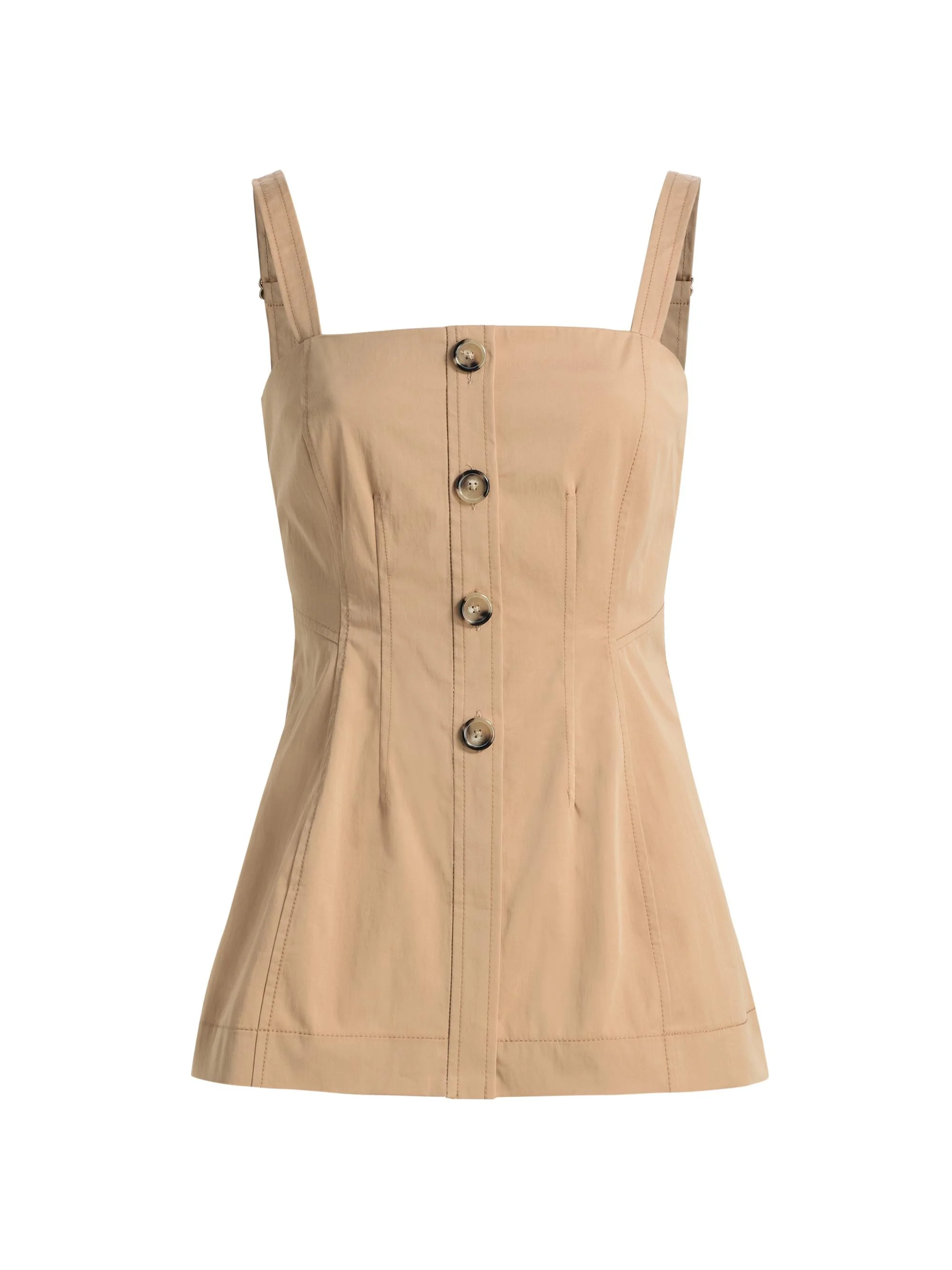 Women's Kariselle A-Line Top - Khaki - 1