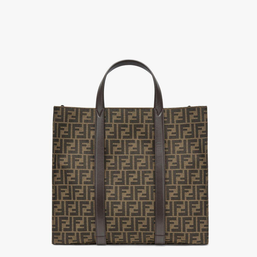 【FENDI】ROLL LARGE REVERSIBLE SHOPPER BAG Roll Large Fabric Blue | Fendi