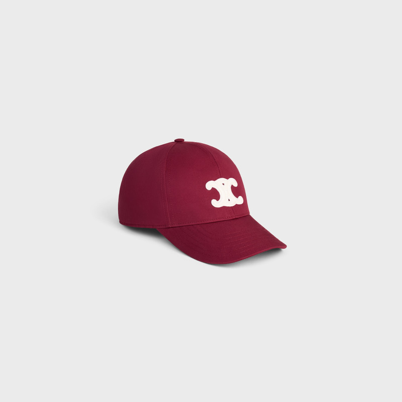 triomphe baseball cap IN cotton gabardine 1