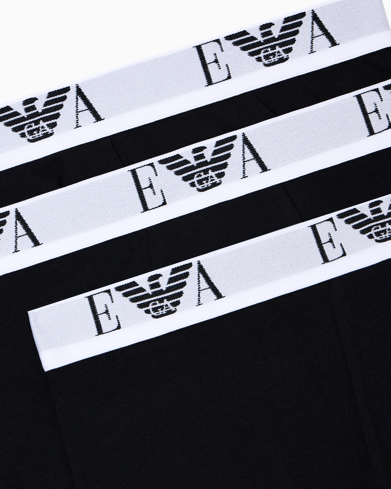 THREE-PACK OF STRETCH JERSEY BOXER BRIEFS WITH EA LOGOBAND - 4