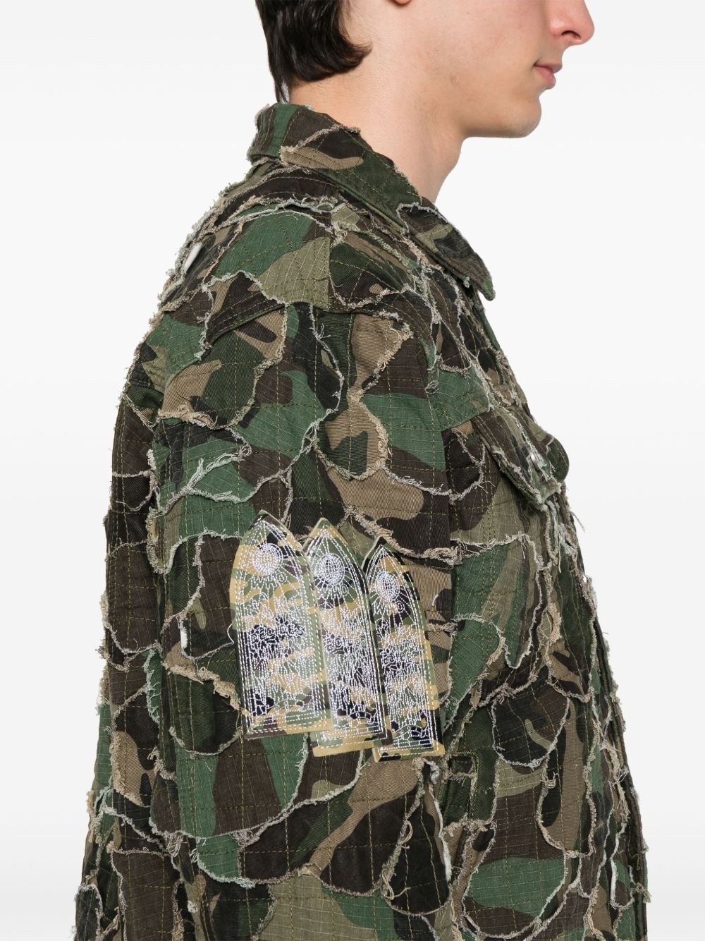 Camo Trucker jacket - 5