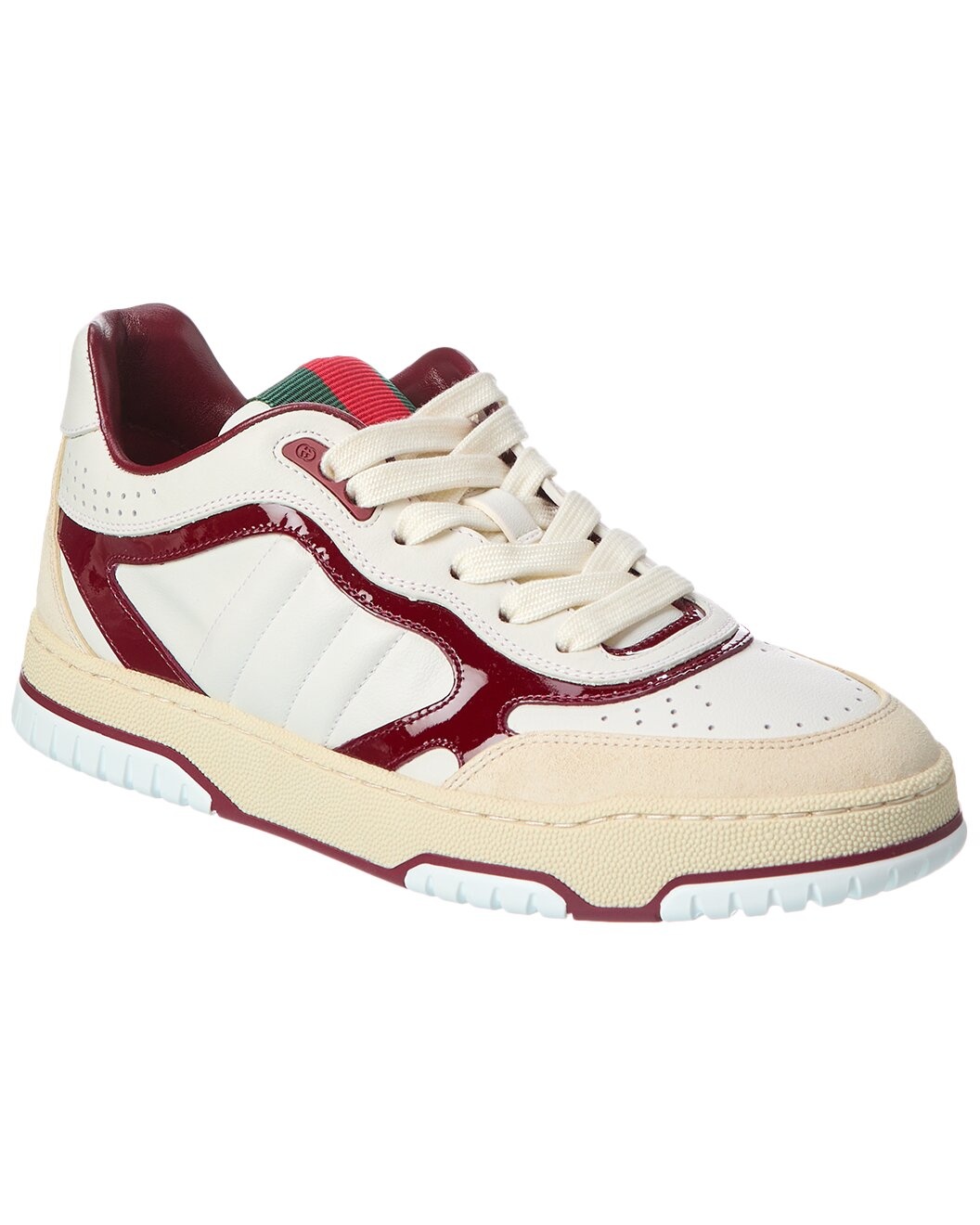 Gucci Re-Web Leather Sneaker - 1