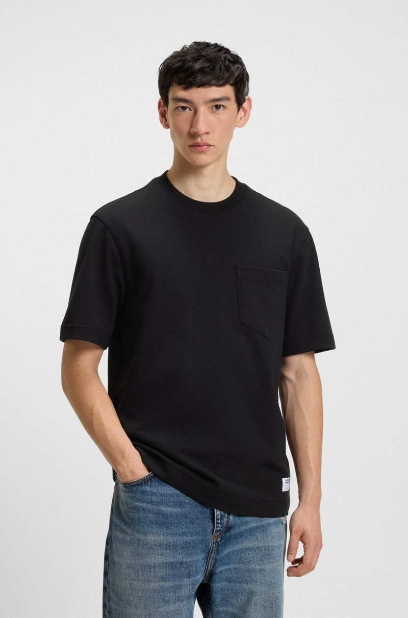 LOGO-LABEL T-SHIRT IN COTTON JERSEY 2