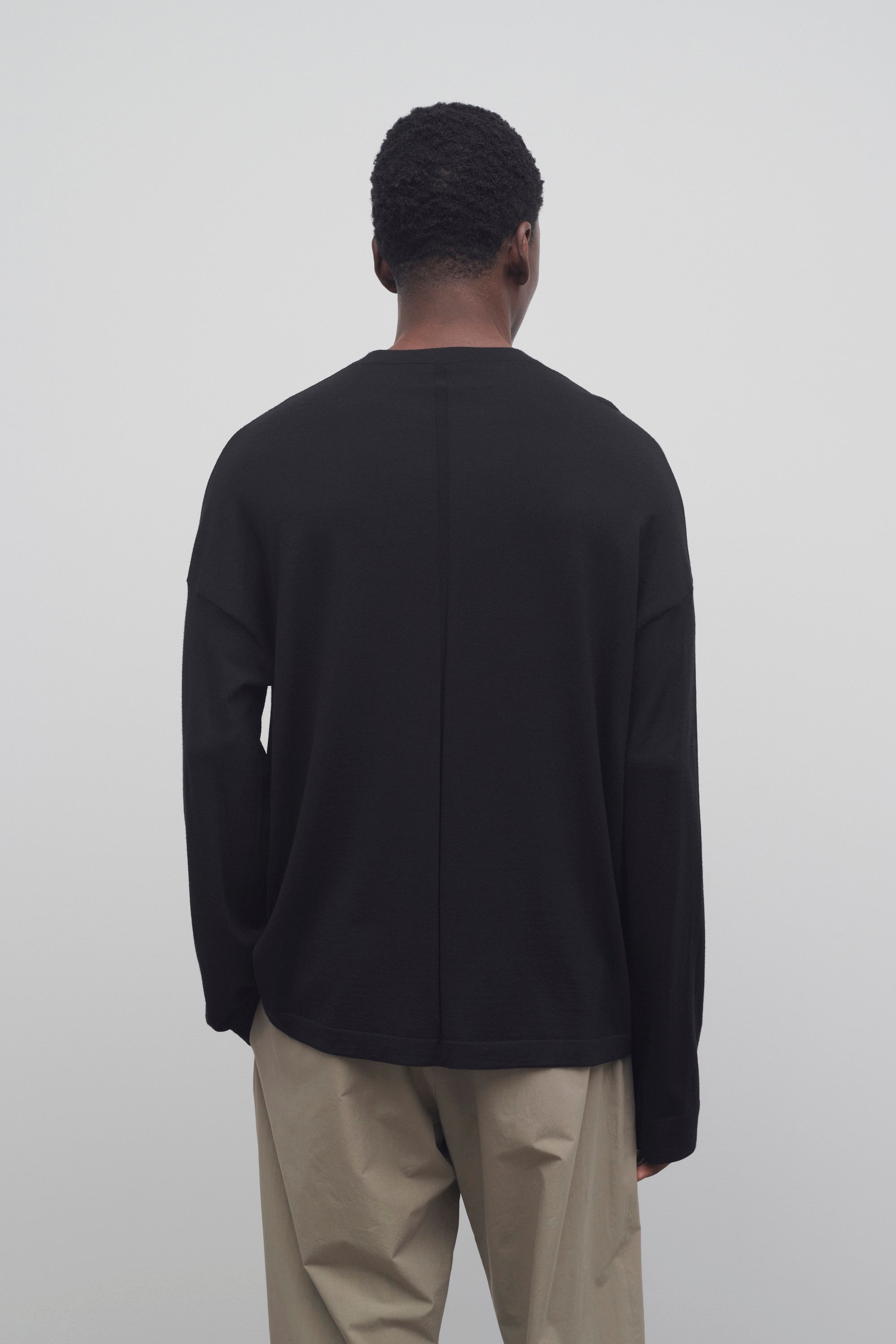 Belfast Top in Virgin Wool - 5
