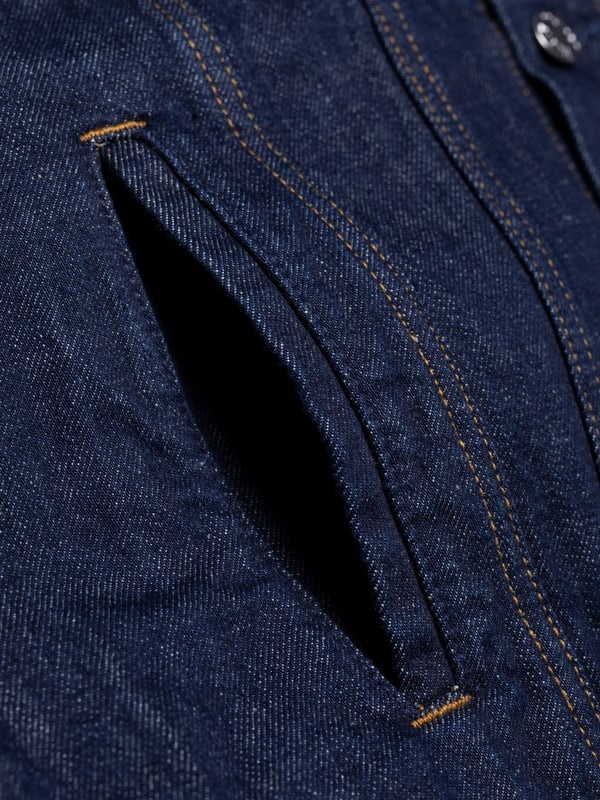 Danny 40s Redcast Denim Jacket Dark Blue - 5