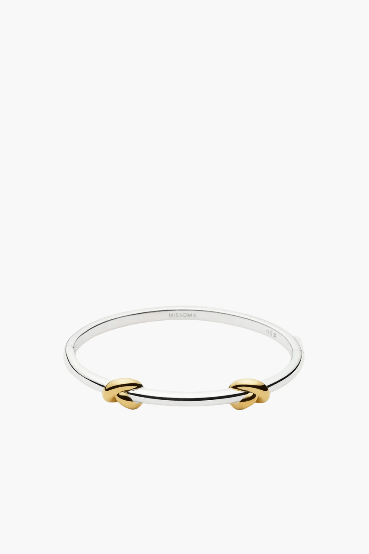 LUCY WILLIAMS KNOT HINGED BANGLE - 1