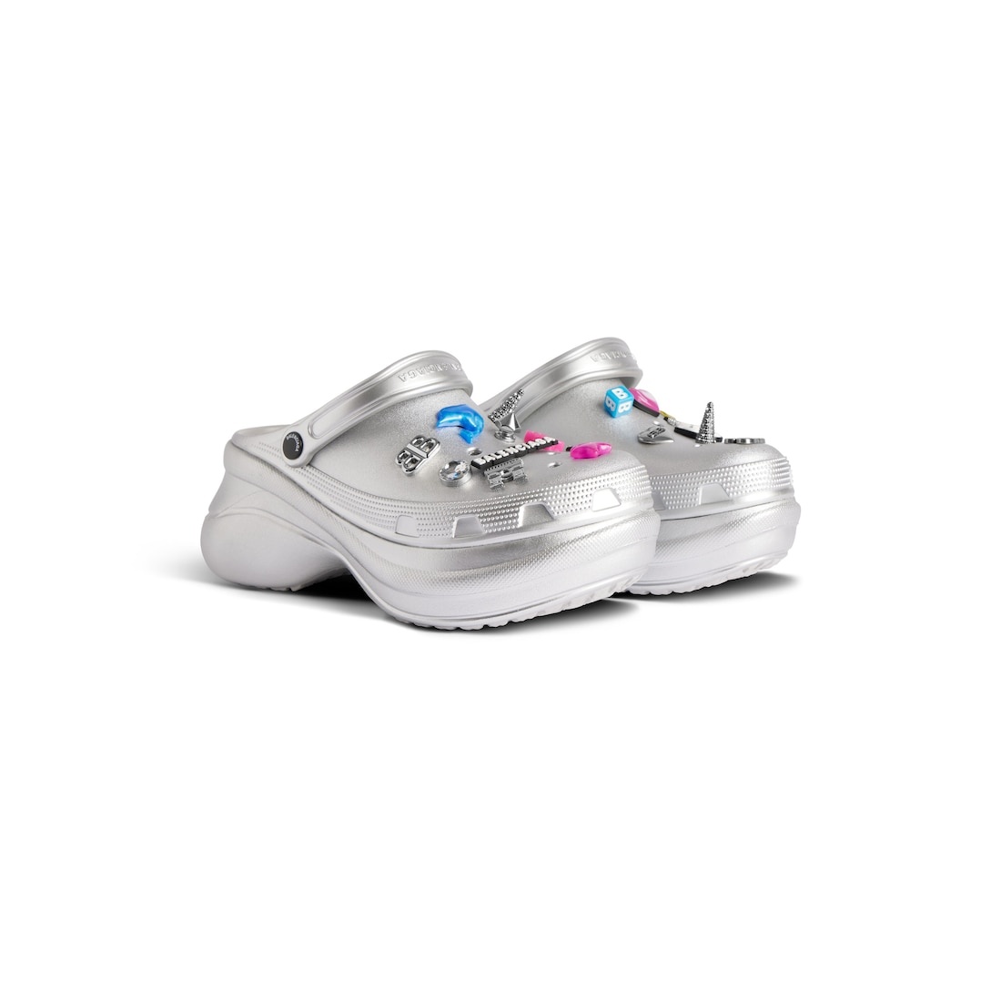 Women's Crocs™ Mule Jibbitz™ in Silver - 2