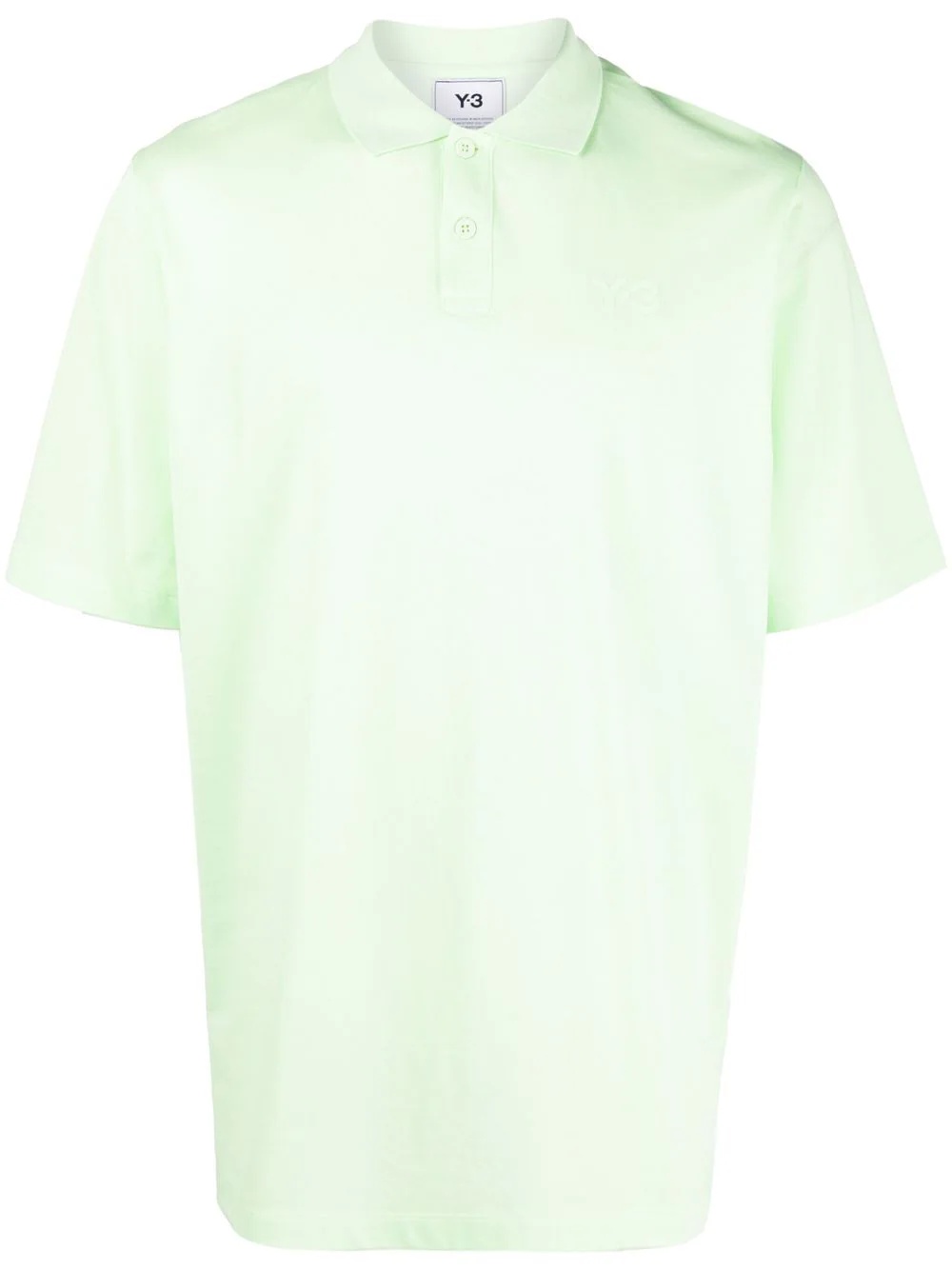 logo-print cotton polo shirt - 1