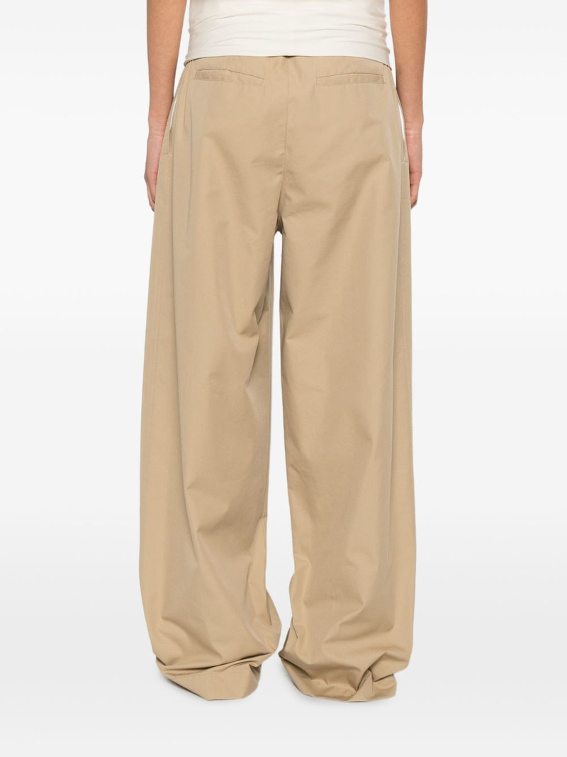 Wendy fold-over pleated trousers 4