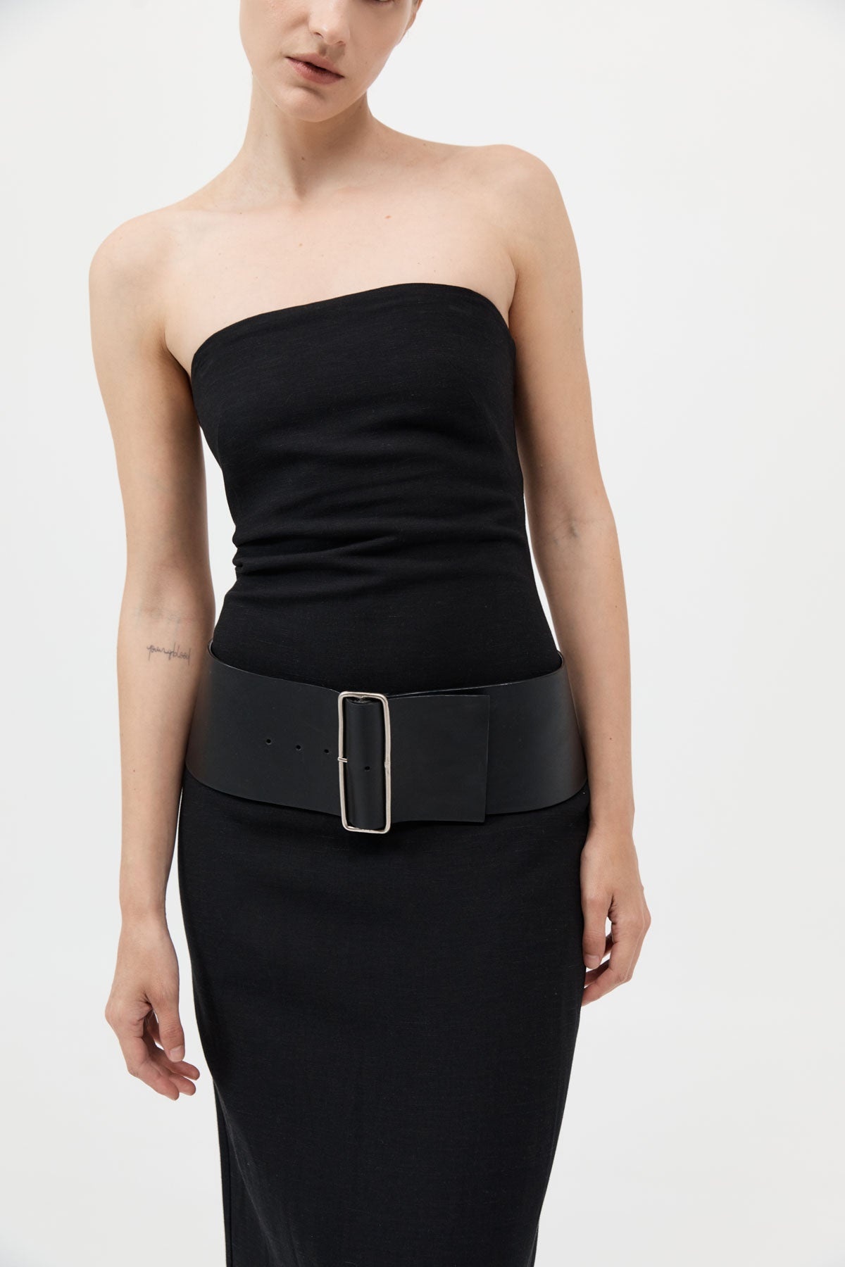 Wide Belt - Black - 4