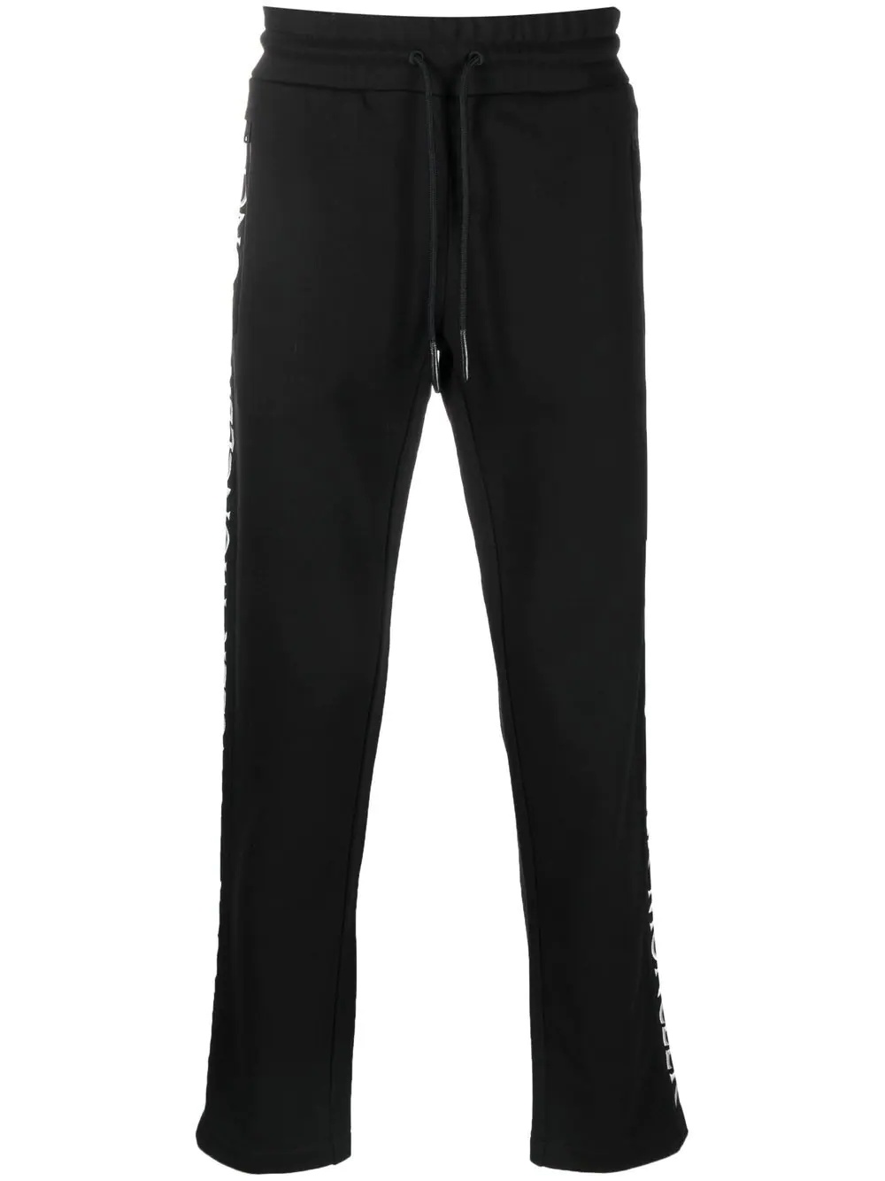 logo-print drawstring track pants - 1