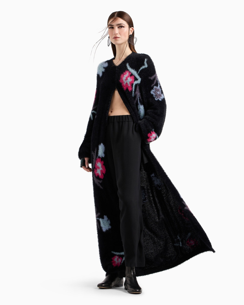 GIORGIO ARMANI Smooth, silk-cady trousers outlook