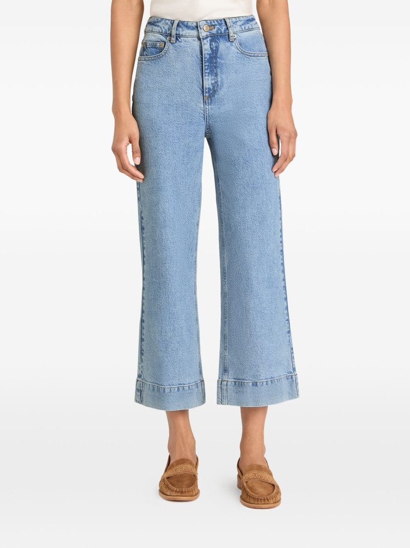 Joey cropped wide-leg jeans 3