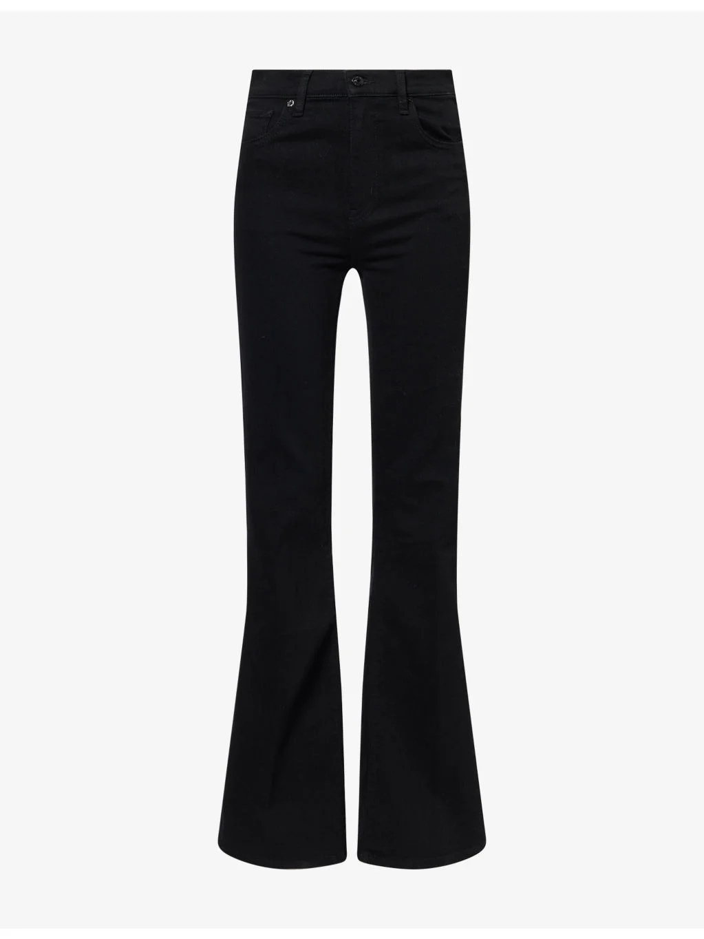 The Flare High-Rise Stretch-Denim Jeans - 1