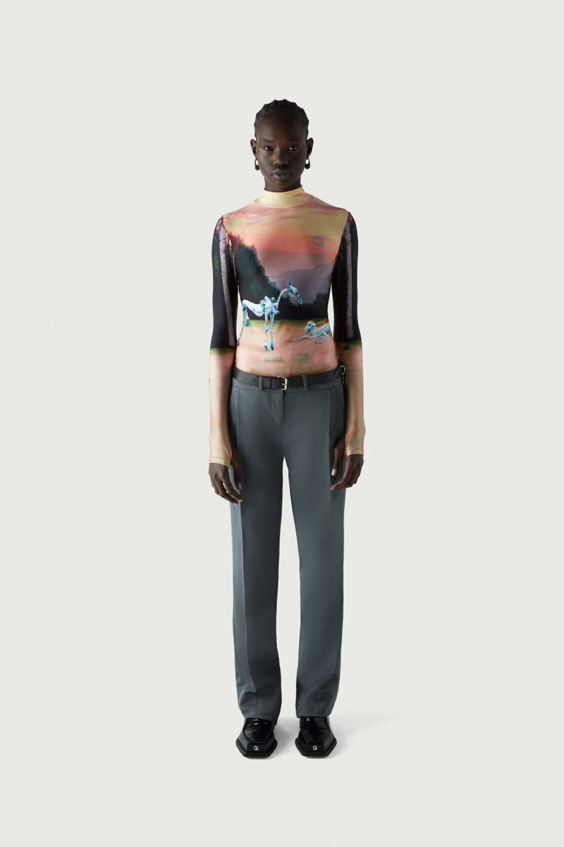 COPERNI Dall-E Print Tight High Neck Top outlook