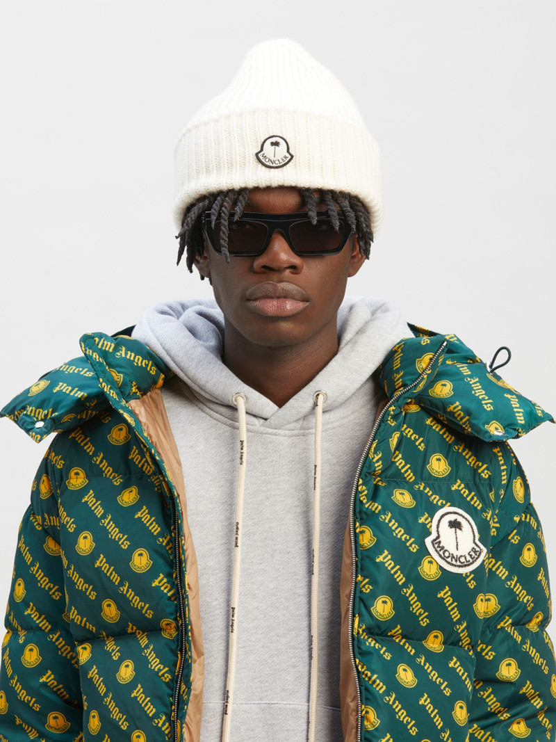 Moncler 8 MONCLER PALM ANGELS TRICOT HAT outlook