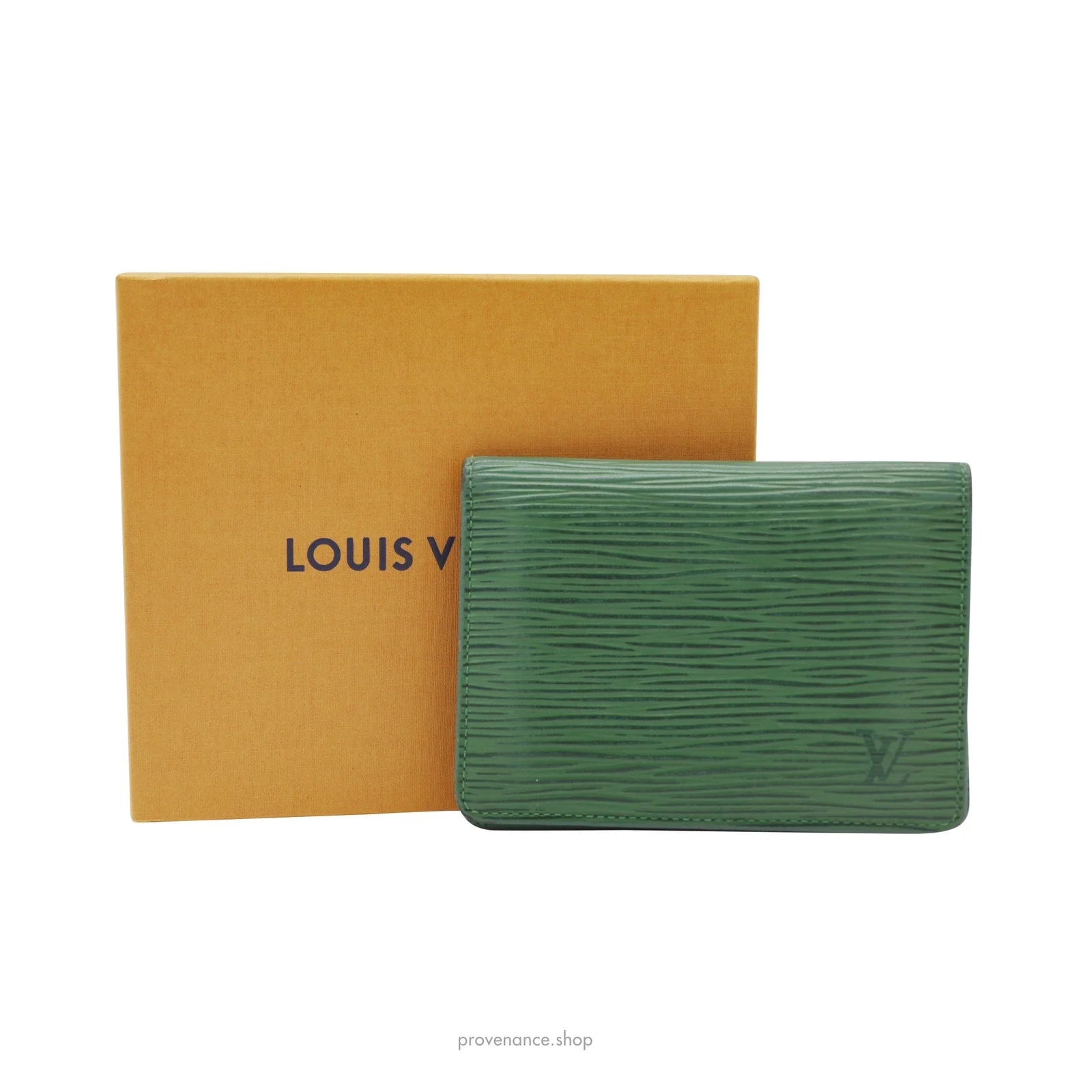 Louis Vuitton 2ID Wallet - Green Epi Leather - 1
