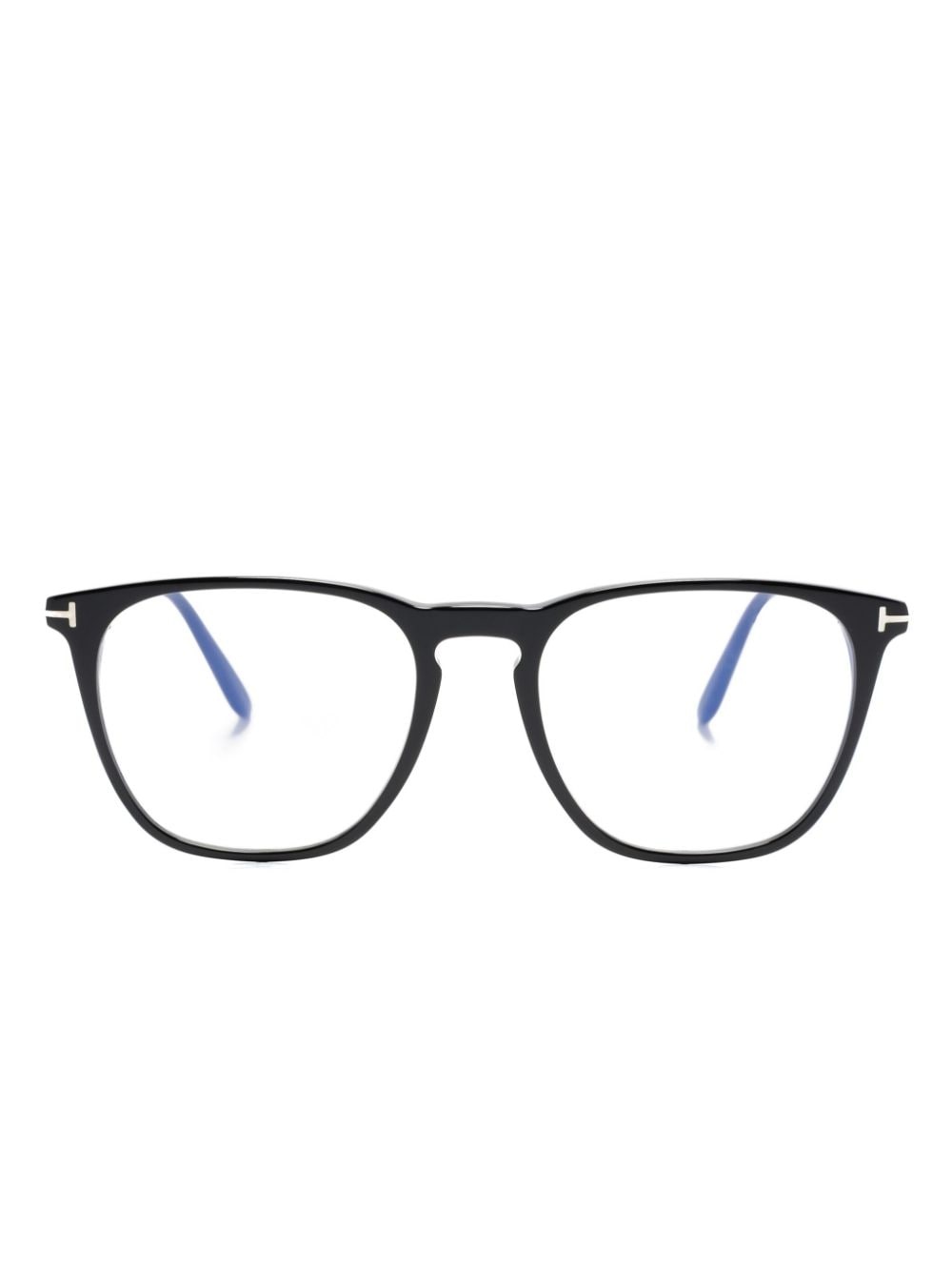 square-frame glasses - 1