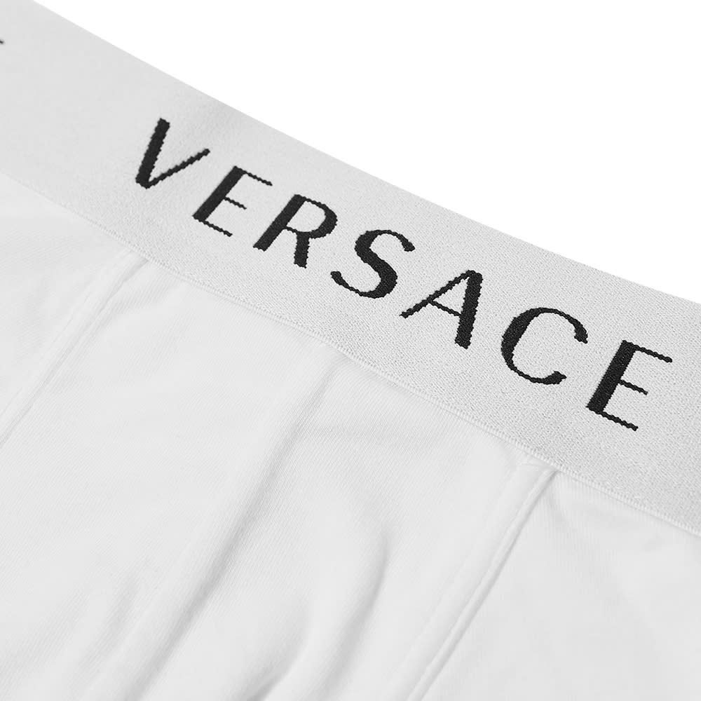 Versace Logo Waistband Trunks - 3 Pack - 4