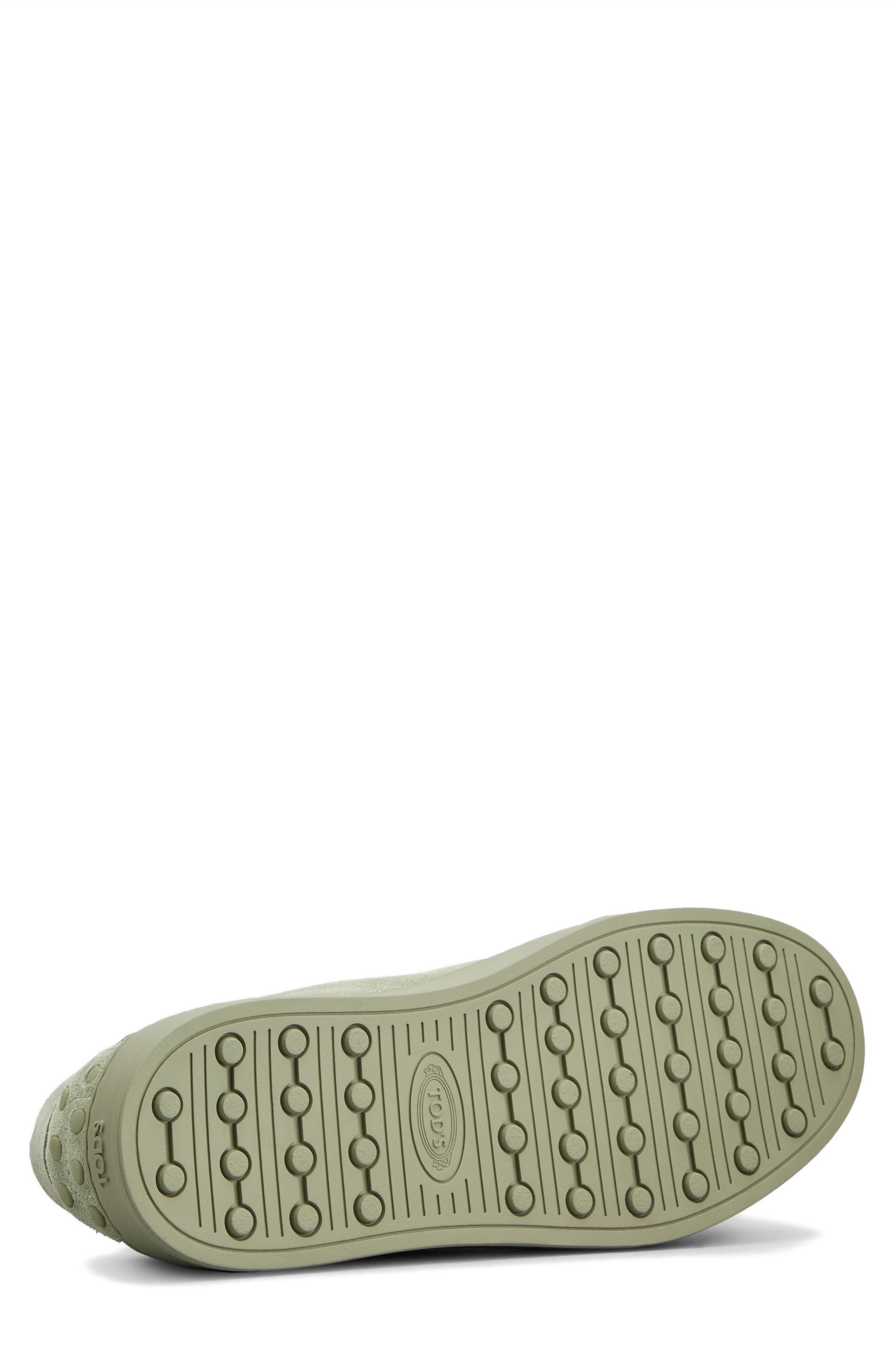 Tod's Allacciata Cassetta Sneaker in Oil Green at Nordstrom - 4