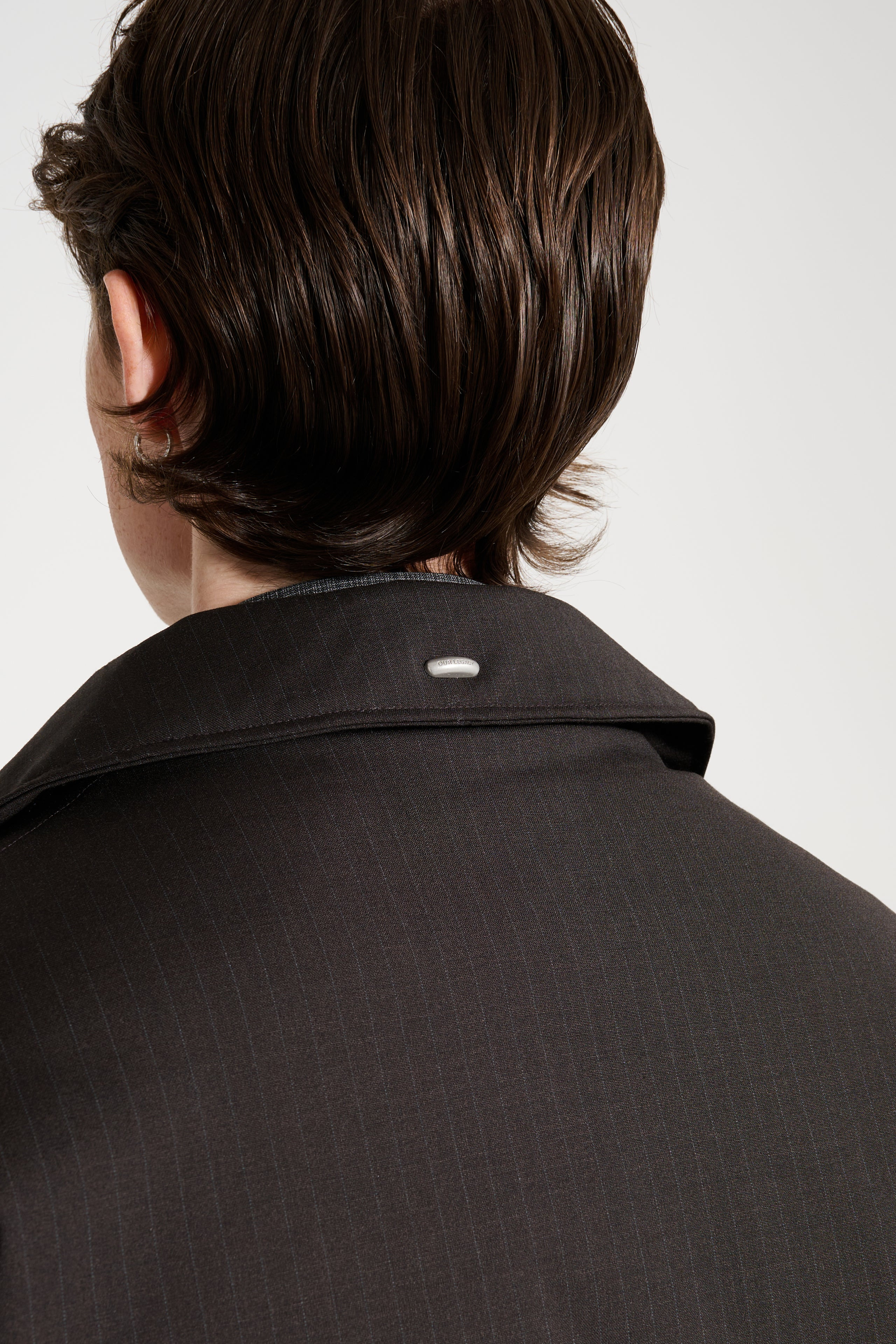 OUR LEGACY AVENUE PUFFA CHURCHILL STRIPE MEMBRANE WOOL - 6