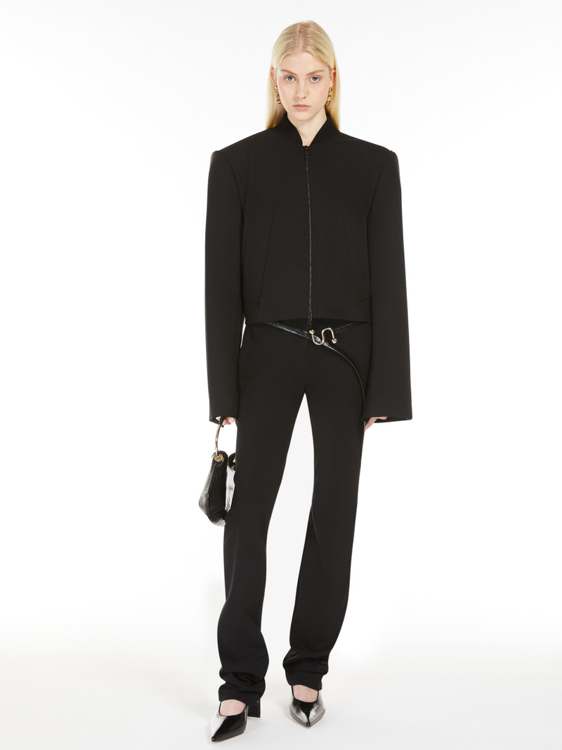 Sportmax FIOCCHI Short blousonin wool outlook