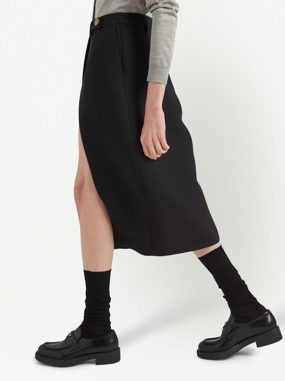tricotine midi skirt - 4