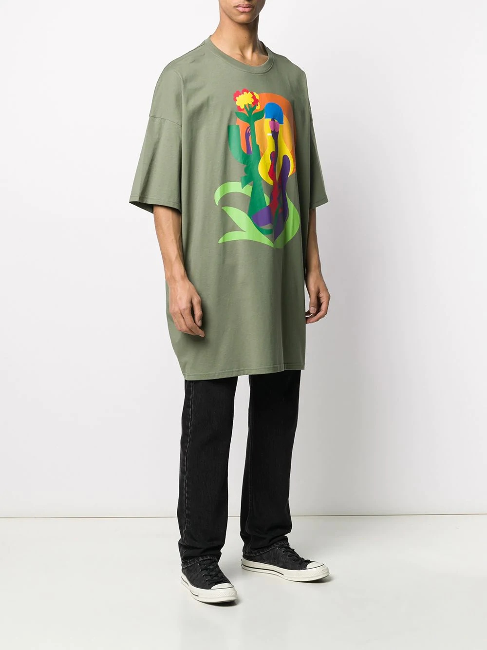 x Swizz Beatz Todd James oversized T-shirt  - 4