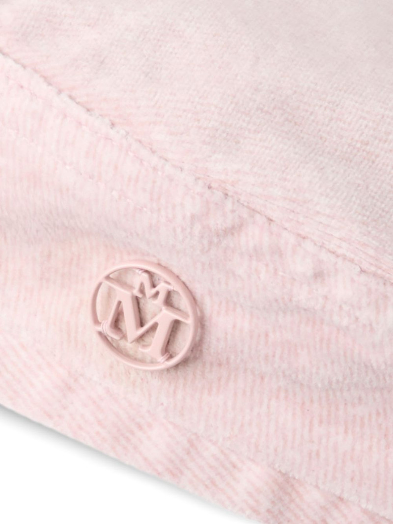 MAISON MICHEL logo-plaque beret outlook